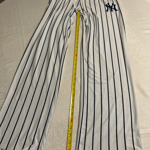 Concepts White New York Yankees Vigor Pinstripe Sleep Pant - Picture 4 of 12